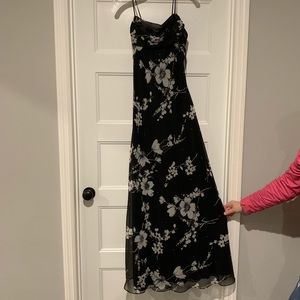 Floral Floor Length Dress
